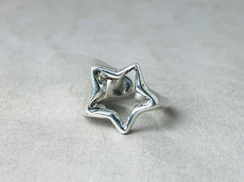 Star Ring 925 Silver