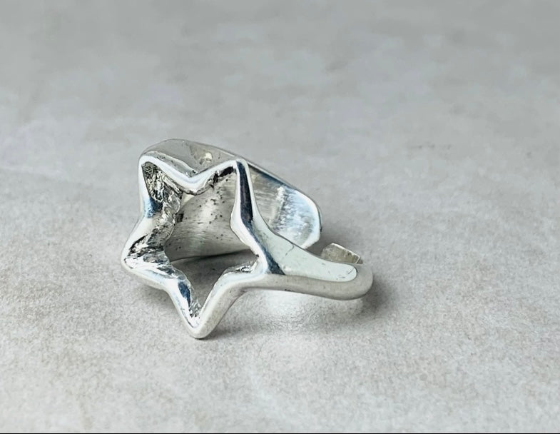 Star Ring 925 Silver