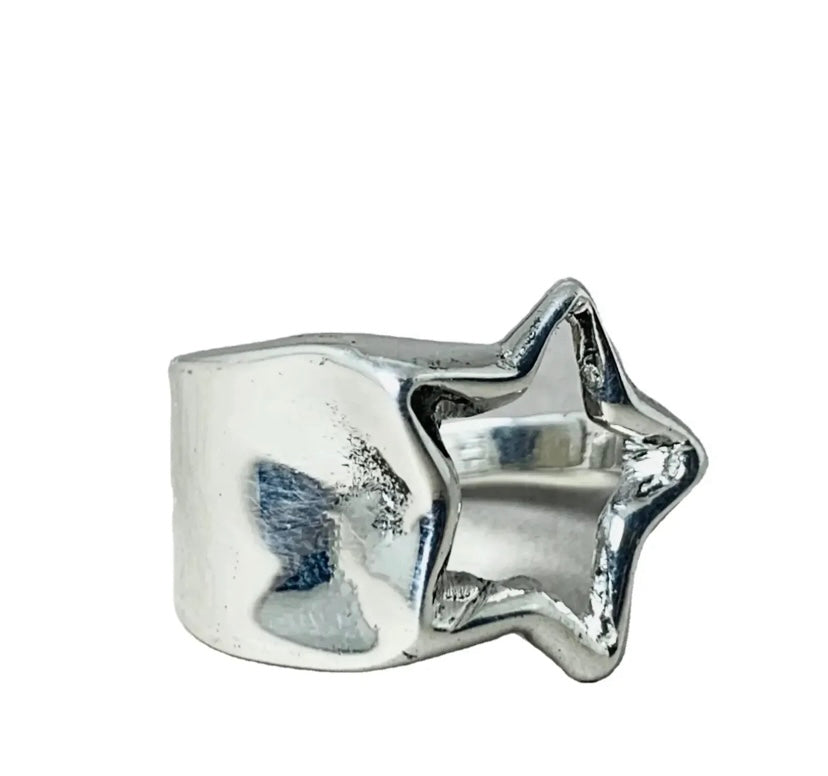 Star Ring 925 Silver